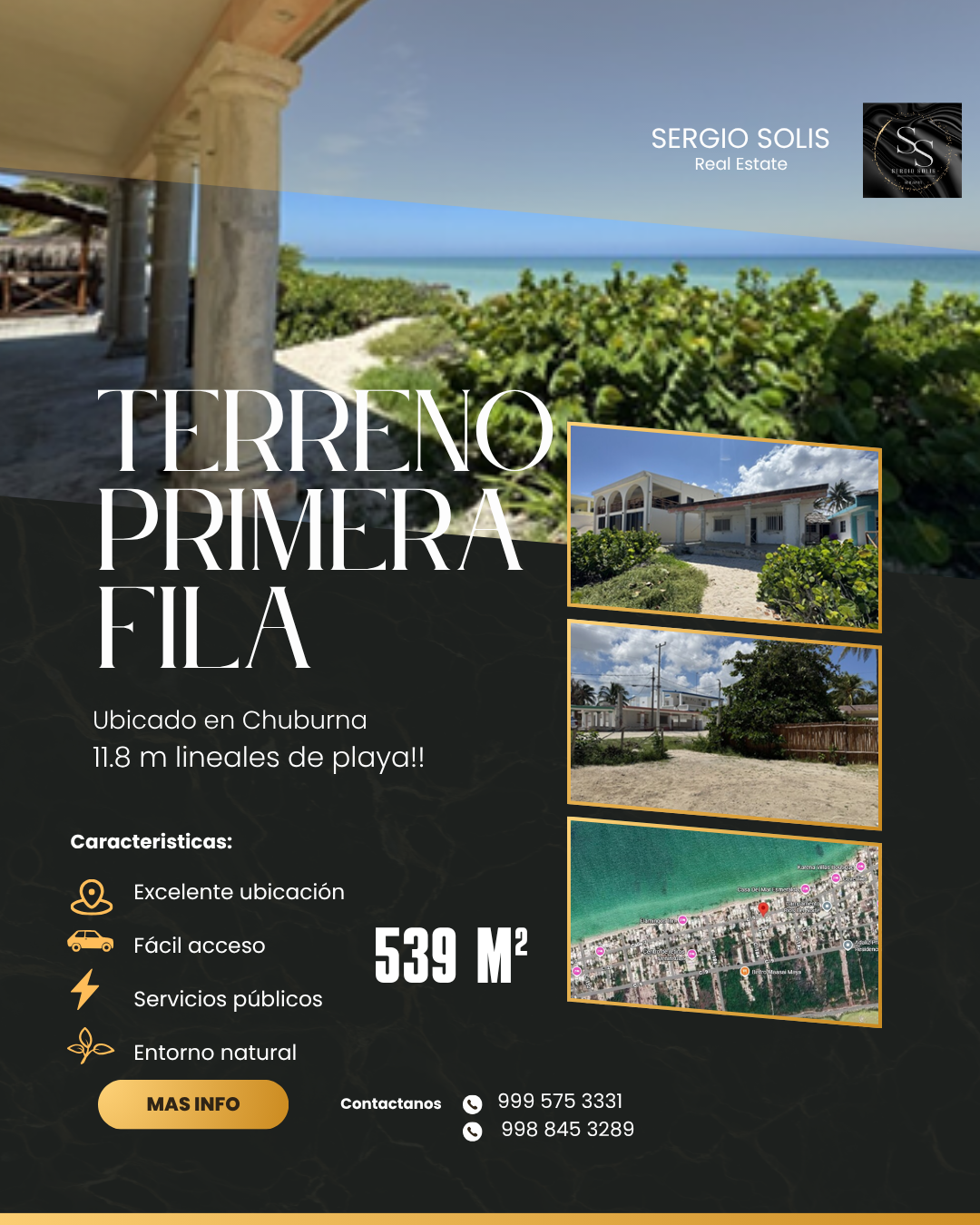 TERRENO VENTA – CHUBURNÁ PUERTO ✨🏝️ PRIMERA FILA